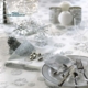 Acheter Serviette Noel Feerique Argent non tissé 40 x 40 paquet de 25