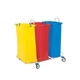 Acheter Chariot tri selectif chrome 3X110 litres