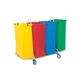 Acheter Chariot tri selectif chrome 4X110 litres
