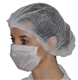 Acheter Masque papier blanc 1 pli avec élastique paquet de 100