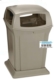 Acheter Poubelle conteneur Ranger 170 L  Rubbermaid avec 4 ouvertures beige