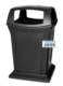 Acheter Poubelle conteneur Ranger 170 L Rubbermaid 4 ouvertures noir