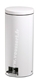Acheter Poubelle Rossignol a pédale 28 litres acier blanc