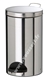 Acheter Poubelle a pedale Rossignol 20 litres acier inox