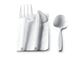 Acheter Sachet couvert 4 en 1 jetable colis de 250