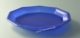 Acheter Assiette jetable couleur decagonale bleue carton de 300