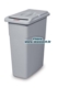 Acheter Poubelle Slim Jim Rubbermaid avec s»curit» Documents confidentiels
