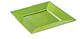 Acheter Assiette jetable couleur anis carré 180 x 180 colis de 72