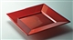 Acheter Assiette jetable couleur carmin carré 180 x 180 colis de 72