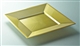 Acheter Assiette jetable couleur OR carré 240 x 240 colis de 96