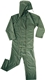 Acheter Combinaison de pluie DeltaPlus 400 polyester enduit PVC vert
