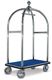 Acheter Chariot hotel etage chrome tapis bleu