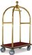 Acheter Chariot d'etage laiton tapis rouge