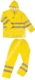 Acheter Ensemble de pluie fluo DeltaPlus polyester 208 Panoply jaune