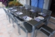 Acheter Table de jardin a rallonge 240 cm teck composite 8 chaises 2 fauteuils