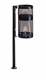 Acheter Poubelle acier perfore Rubbermaid Howard Towne 38 litres