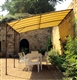 Acheter Tonnelle de jardin adossée 3 x 4 m promo