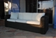 Acheter Canape resine tressee 3 places Mikonos fil rond prestige