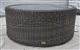 Acheter Table basse resine tressee ronde rotative Cyclade DUO havane