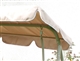 Acheter Toile de balancelle de jardin coloris champagne