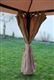 Acheter Rideaux tonnelle de jardin Atlas Constantinople 3x3 taupe