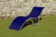 Acheter Bain de soleil pliable, ultra léger bleu foncé