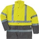 Acheter Parka fluo haute visibilité jaune gris 4 en 1 Multiview Panoply