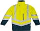 Acheter Parka fluo haute visibilite 4 en 1 polyester enduit PVC Panoply jaune