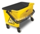 Acheter Seau menage Rubbermaib Hygen avec grille et roues