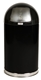 Acheter Poubelle ronde Easy Push 45 litres noir