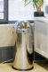Acheter Poubelle ronde Easy Push 56 litres chrome