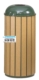 Acheter Poubelle ext»rieure design Howard regent 56 L couvercle entonnoir