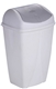 Acheter Poubelle clapet 25 litres blanc plastique