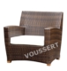 Acheter Fauteuil de jardin résine tressée extérieur