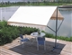 Acheter Store double pente 3x3 m aluminium polyester 180 grs
