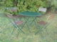 Acheter Table pliante Square ronde 90 cm vert foret