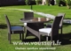 Acheter Table de jardin resine PALMA ronde D 110 cm SOLDE