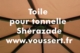 Acheter Toile d'ombrage 3x3m pour tonnelle de jardin Shérazade