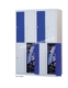 Acheter Vestiaire multicases 2 cases superposees 4 colonnes Larg 300mm