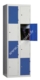 Acheter Vestiaire multicases 4 cases superposees 2 colonnes Larg 400mm