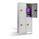 Acheter Vestiaire metallique multicases Quadri 2 colonnes de 2 cases