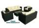 Acheter Salon de jardin resine tressée Loft Gris Anthracite