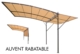 Acheter Tonnelle de jardin PATIO Lams avec auvent mobile