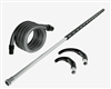 Kit de nettoyage de canalisation comprenant 4 pieces, raccord diametre 38 c