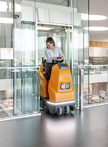 Balayeuse professionnelle sol