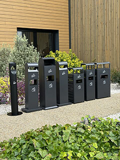 Cendrier extérieur entreprise et collectivités