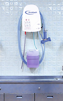 Centrale de lavage cuisine