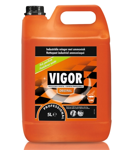 VIGOR Nettoyant sol ultra dégraissant fraîcheur orange 1,3l pas