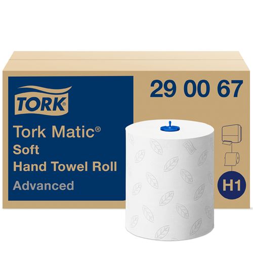 Tork Matic® Rouleaux d'essuie-mains verts H1