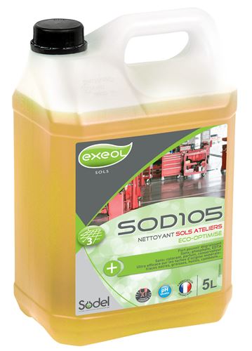 SOD 105 nettoyant sol très encrassé